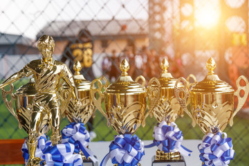 The Golden award for the best football player