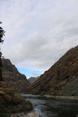 river in canyon