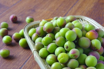 小梅　青梅　保存食作り