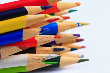 Fototapeta premium Color pencil, close-up