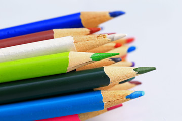 Fototapeta premium Color pencil, close-up