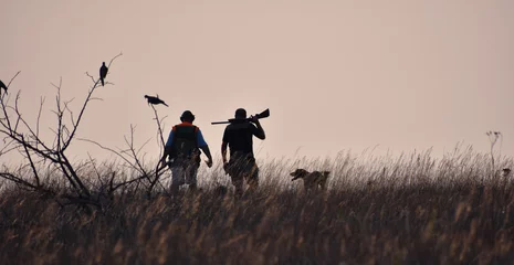 Fototapeten Jagd im Mittleren Westen von Kansas © Zachary