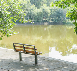 bench in the park