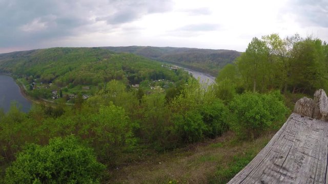 East Brady Pennsylvania - As seen near Brady's Bend  ALT