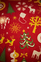 Naklejka na ściany i meble christmas decoration
