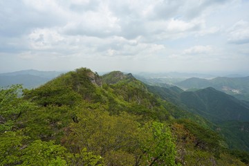 photo taken during  the mountain