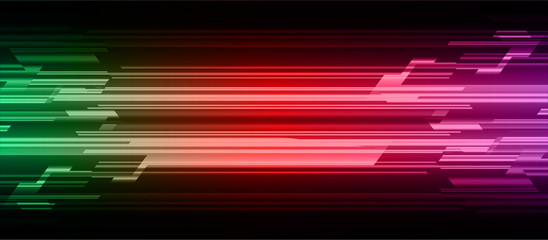 Dark pink red color Light Abstract Technology background for computer graphic website internet and business. move motion blur.