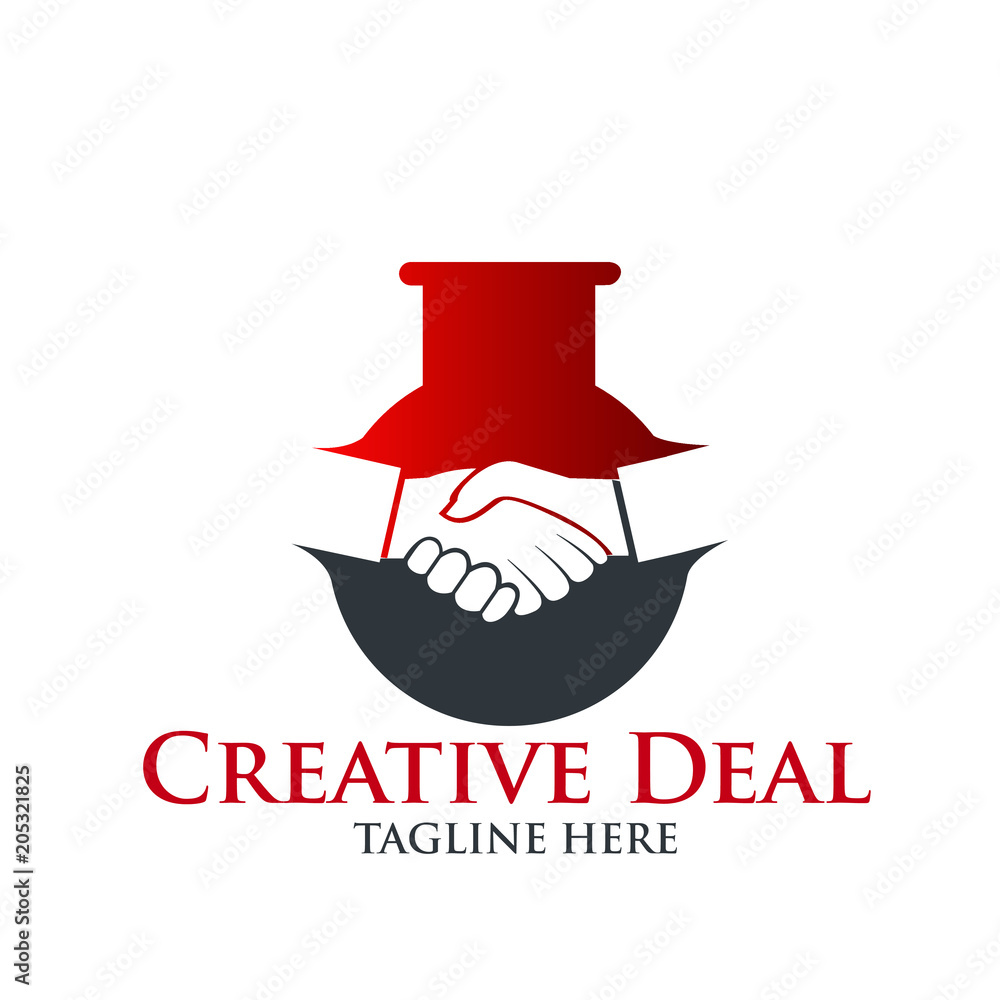 Sticker lab deal logo