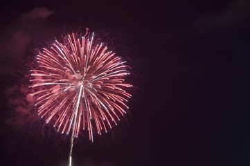 夏の花火