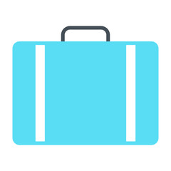 Travel Bag Icon. Vector Simple Minimal 96x96 Pictogram
