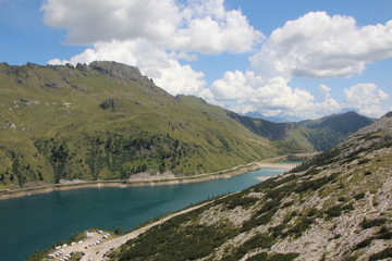 Marmolada Mountain Lago Di Fedaia
