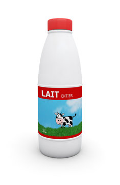 bouteille de lait