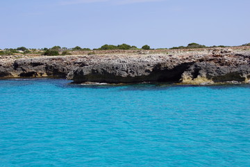 PLage de l'Ile de Minorque, Baléares, Espagne