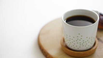 healthy biscuits standing on a white background