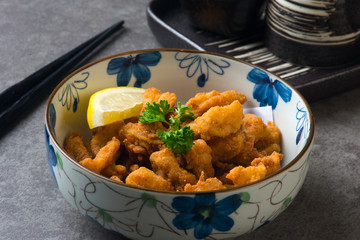 tori karaage japanese deep fried chicken