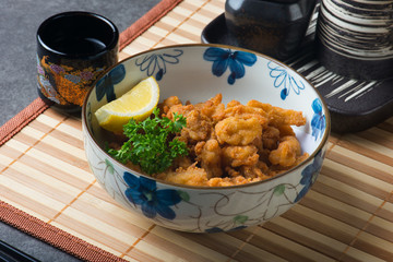 tori karaage japanese deep fried chicken