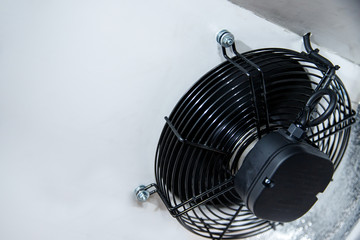 Cooling HVAC air conditioner condenser fan units battery set climate control florist