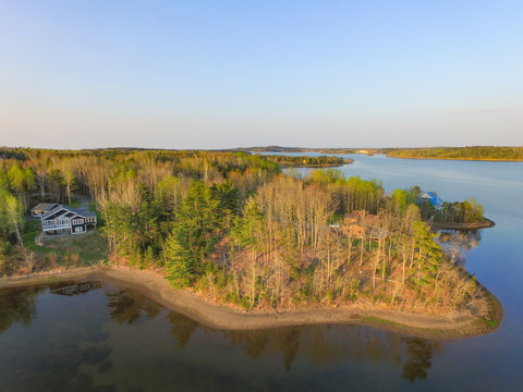 Antigonish Harbour, Nova Scotia In Spring