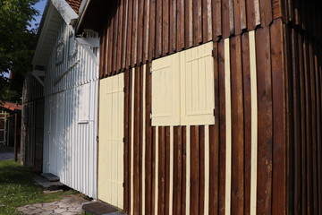 Cabane ostréicole bassin arcachon port biganos