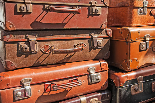 Old suitcases