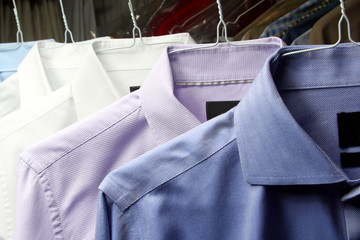 camisa palnchada en tintoreria