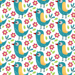 Obraz premium bird pattern