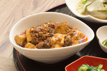 麻婆豆腐 定食