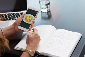 Working on food delivery application