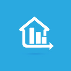 Logo design real estate broker vector template.