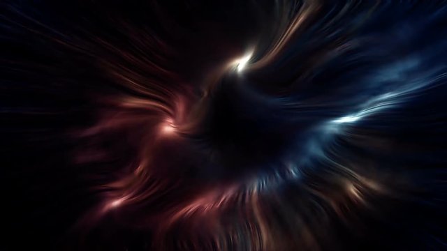 Colorful exotic emission in a dark background