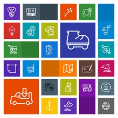 Modern, simple, colorful vector icon set with dolphin, operator, prize, animal, cart, roller, travel, security, wildlife, win, ocean, service, nature, world, business, purse, transfer, shop, key icons