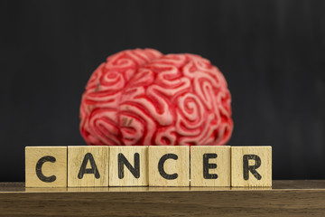 Brain and Cancer , Mental Health Concept © lucid_dream