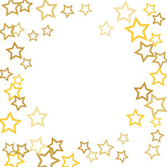 Colorful Stars Confetti, Mystery Sparkling Vector Background. Trendy Glowing Magic Glitter, Lights. Festive Falling Colorful Stars Confetti for Ads, Posters. 