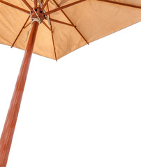 parasol de plage ou de jardin, fond blanc 