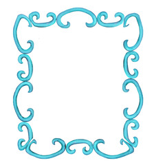 3D decorative victorian rustic hand made frame

