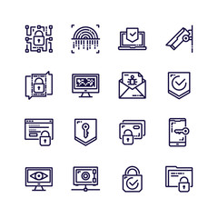 Cyber Security icons