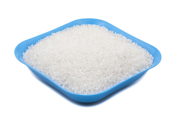 White Sugar isolated on White Background