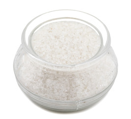 White Sugar isolated on White Background