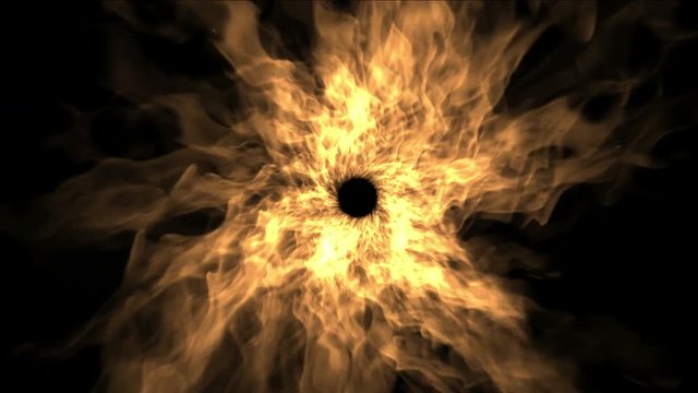 4k Fire tunnel hole space,gas stoves particle energy heat power background,swirl flame halo,terror hell gates.