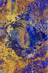 Abstract colorful Rusty metal texture 