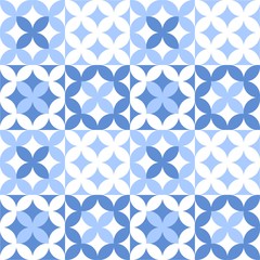 Vintage tile design vector