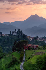 Spring Sunset Over Tuscany