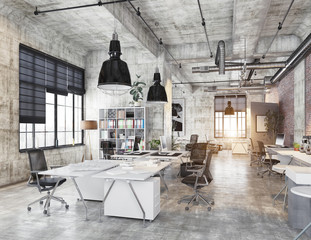 modern coworking office