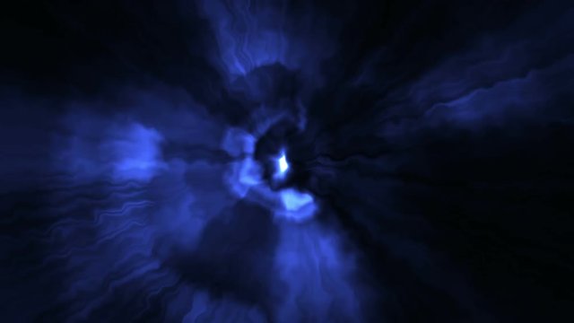 Cosmic fancy pulsar in a dark background