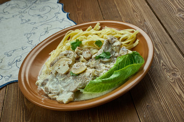 Tender Pork Marsala