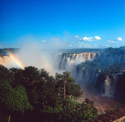 Brasilien / Iguaçu - Eine Reise zu den Iguazú-Wasserfällen, Brasilien 1980er Jahre. A trip to the Iguazu Falls, Brazil 1980s.