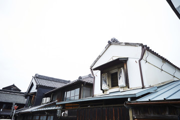 Traditional Japanese buildings 