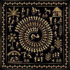 warli tribal art