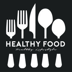 Healthy Food Restaurant Logo Design