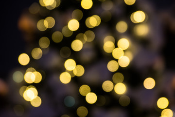 Obraz premium abstract background with bokeh defocused lights